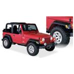 Bushwacker 97-06 Jeep TJ Pocket Style Flares 4pc - Black -, Ophalen of Verzenden, Nieuw