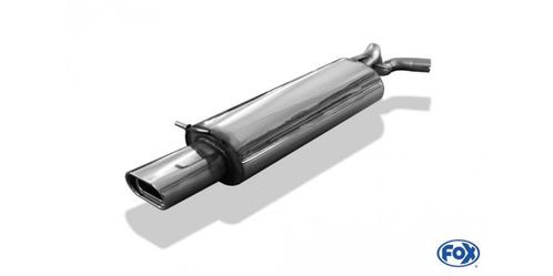FOX VW Kever type 1C/ 9C einddemper - 135x80 type 53, Auto-onderdelen, Uitlaatsystemen, Nieuw, Verzenden