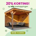 Mega SALE Overkappingen 20% Korting Douglas Overkapping, Ophalen of Verzenden, Nieuw, Veranda
