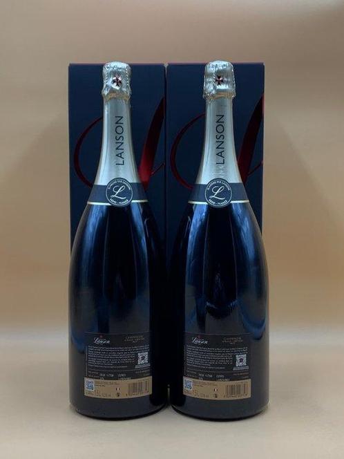 Lanson, Black Création 258 - Champagne - 2 Magnums (1.5L), Verzamelen, Wijnen