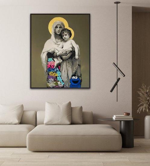 Quiona+ (1987) - The Evolution of the Virgin and Child, Antiek en Kunst, Kunst | Schilderijen | Modern
