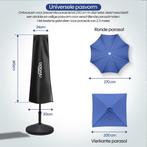 NIVADA Waterdichte Parasolhoes 420D Oxford Ø270cm - Geschikt, Tuin en Terras, Ophalen of Verzenden, Zo goed als nieuw