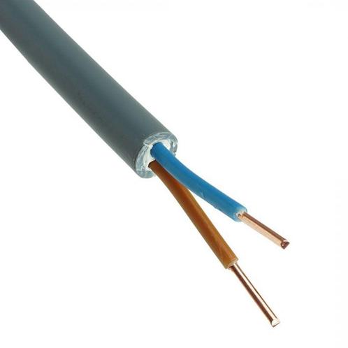 Ymvk-mb installatiekabel 2 x 2,5 mm2 - 100 meter, Doe-het-zelf en Verbouw, Elektra en Kabels, Ophalen of Verzenden