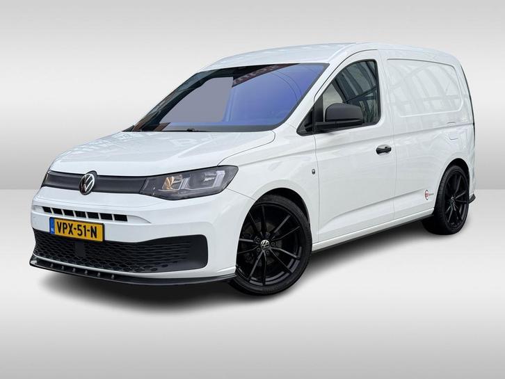 Volkswagen Caddy Cargo 2.0 TDI 200pk ZB Edition | 19 | Ver, Auto's, Bestelauto's, Lease, Zwart, Handgeschakeld, Wit, Volkswagen