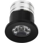 LED Mini Spot Dimbaar - 3W - Mat Zwart - Ø31mm, Huis en Inrichting, Lampen | Spots, Nieuw, Plafondspot of Wandspot, Led, Ophalen of Verzenden