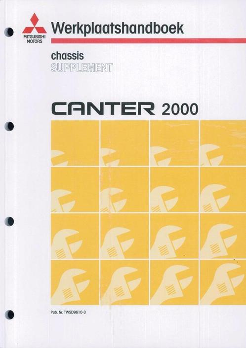 Mitsubishi Canter 2000 chassis werkplaatshandboek Nederlands, Auto diversen, Handleidingen en Instructieboekjes, Verzenden