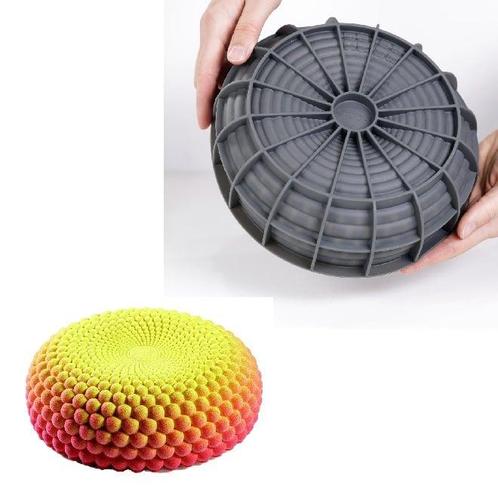 Siliconen Vorm Pearls Ø18x6,5cm (Dinara Kasko), Hobby en Vrije tijd, Taarten en Cupcakes maken, Nieuw, Verzenden
