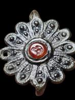 Oud-Romeins Extreem Rare Intaglio Carnelian (Eagle) Sieraden