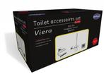 Viera Toilet Accessoires Set, Huis en Inrichting, Badkamer | Complete badkamers, Nieuw, Ophalen of Verzenden