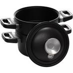 AMT Gastroguss Pot- en stoomset – Geschikt voor alle warm., Huis en Inrichting, Keuken | Potten en Pannen, Overige materialen