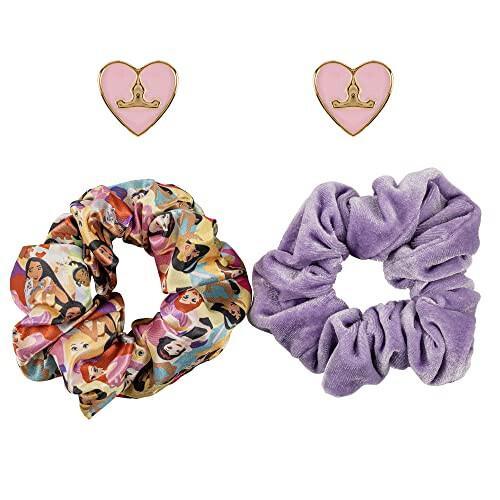 Disney Princess 2 Piece Scrunchie & Earring Set, Sieraden, Tassen en Uiterlijk, Uiterlijk | Haarverzorging, Ophalen of Verzenden