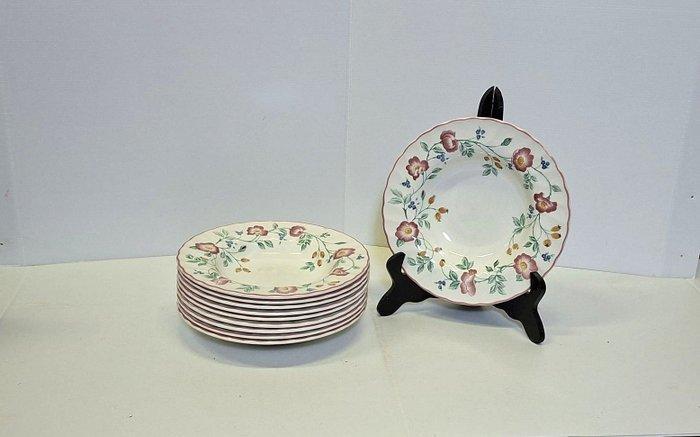 churchill - Eetservies (10) - Briar Rose - Aardewerk, Antiek en Kunst, Antiek | Meubels | Tafels