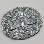 Zonder Minimumprijs - Broche Zilver - Art Nouveau, Sieraden, Tassen en Uiterlijk, Antieke sieraden