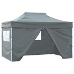 vidaXL Vouwtent pop-up met 4 zijwanden 3x4,5 m antraciet, Verzenden, Nieuw