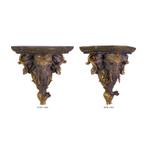 A RESIN ELEPHANT HEAD WALL CONSOLE (Beeldjes - Decoratie), Antiek en Kunst, Kunst | Beelden en Houtsnijwerken, Verzenden