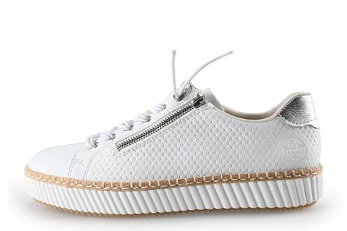 Rieker Veterschoenen in maat 39 Wit | 10% extra korting, Kleding | Dames, Schoenen, Wit, Zo goed als nieuw, Overige typen, Verzenden