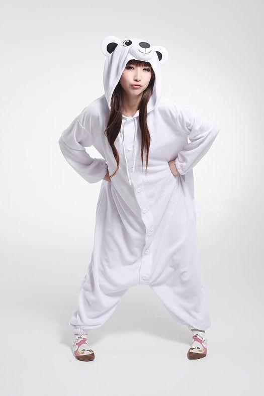 Onesie IJsbeer Pak 128-134 IJsberenpak Kostuum Wit Berenpak, Kinderen en Baby's, Carnavalskleding en Verkleedspullen, Nieuw, 134 t/m 140