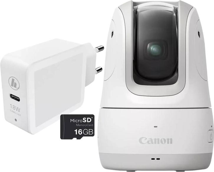 Canon PowerShot PX Essentials Kit Digitale Camera - Wit (Nie, Audio, Tv en Foto, Fotocamera's Digitaal, Nieuw, Verzenden