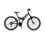 Geroni FXC 50 Mountainbike 24 Inch Meisjes Zwart Roze 21 sp