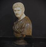 sculptuur, Busto di Caracalla in Marmo nero Africano - 82 cm