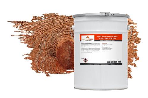 DCC Schuttingolie UV+ Teak 1L, Doe-het-zelf en Verbouw, Verf, Beits en Lak, Verf, Nieuw, Minder dan 5 liter, Verzenden