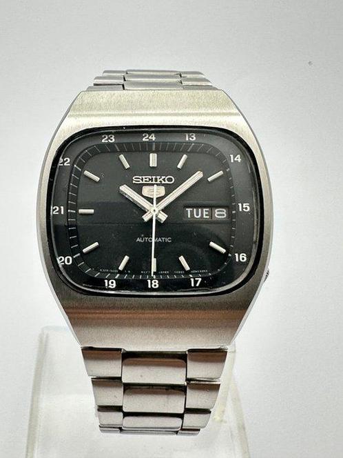 Seiko - Vintage Military Sunburst Blue Dial TV Screen, Sieraden, Tassen en Uiterlijk, Horloges | Antiek