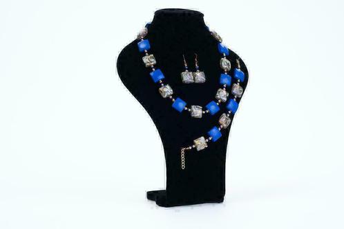 Sieraden parels Murano kristal kettingen oorbellen armbanden, Sieraden, Tassen en Uiterlijk, Kettingen, Overige kleuren, Nieuw