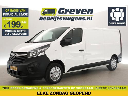 Opel Vivaro 1.6 CDTI L2H1 Airco Cruise PDC LED Trekh €199pm, Auto's, Bestelauto's, Handgeschakeld, Diesel, Wit, Opel, Verzenden