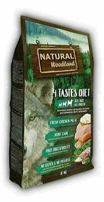 NATURAL WOODLAND 4 TASTES DIET 10KG (Honden, Huisdieren), Dieren en Toebehoren, Verzenden, Nieuw