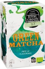 ROYAL GREEN GREEN MATCHA THEE DOOSJE 16 ZAKJES, Verzenden