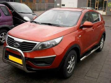 Kia Sportage 2011+ sidebars 70 mm met steps (SALE)