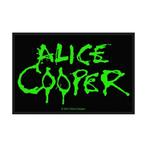 Alice Cooper - Logo - patch officiële merchandise, Verzamelen, Ophalen of Verzenden, Nieuw, Kleding