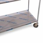 Gebruikte RVS wagens 4 zwenkwielen, Ophalen of Verzenden, Gebruikt