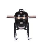 Monolith Kamado Classic Pro-Serie 2.0 Zwart met Onderstel, Ophalen of Verzenden, Nieuw, Monolith, Met accessoires