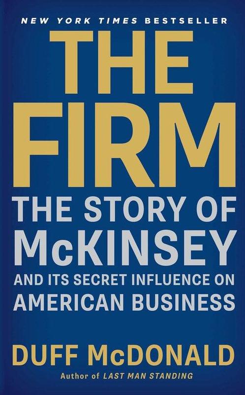 9781439190982 The Firm Duff McDonald, Boeken, Economie, Management en Marketing, Nieuw, Verzenden