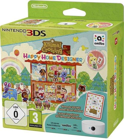 Animal Crossing happy home designer met nfc reader en amiibo, Spelcomputers en Games, Games | Overige, Zo goed als nieuw, Ophalen of Verzenden