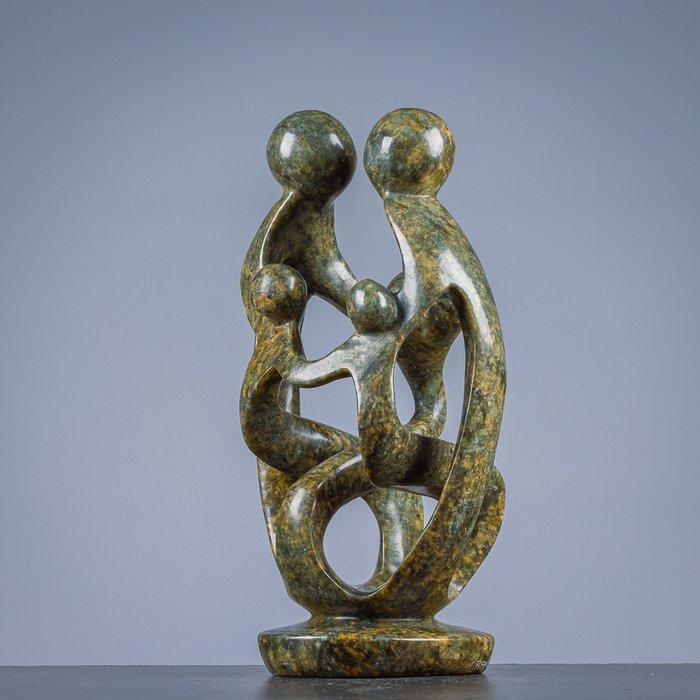 Randgandi Mazarog - Figuur - Groot familiebeeld van vijf, Antiek en Kunst, Curiosa en Brocante