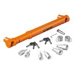 Gemini dubbelas wielklem - in lengte verstelbaar, Auto diversen, Aanhangwagen-onderdelen, Ophalen of Verzenden, Nieuw