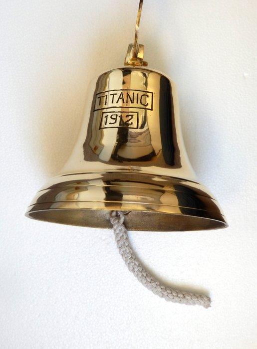 Scheepsbel - Grote Titanic 1912 Scheepsbel - Messing, Antiek en Kunst, Kunst | Designobjecten