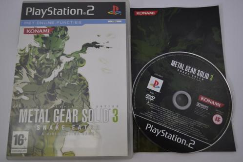 Metal Gear Solid 3 - Snake Eater (PS2 PAL), Spelcomputers en Games, Games | Sony PlayStation 2, 1 speler, Zo goed als nieuw, Verzenden