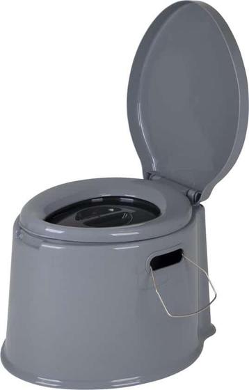 Bo-Camp Draagbaar Camping Toilet - 7 Liter - Grijs beschikbaar voor biedingen