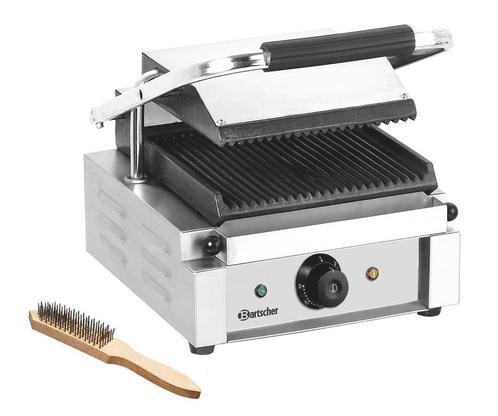 Bartscher Contactgrill 1800 1R | Geribbeld | Grillplaten Gie, Zakelijke goederen, Horeca | Keukenapparatuur, Nieuw in verpakking