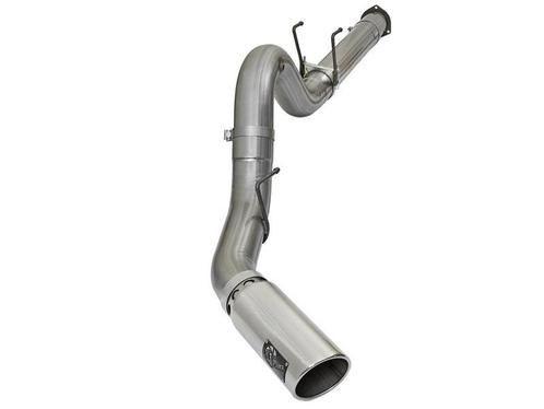 aFe LARGE BORE HD 5in 409-SS DPF-Back Exhaust w/Polished Tip, Auto-onderdelen, Uitlaatsystemen, Ophalen of Verzenden