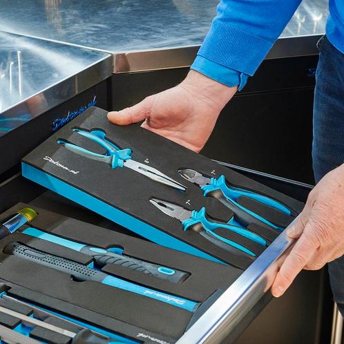 Datona Tangenset 3-delig in Plus softmodule - Datona, Doe-het-zelf en Verbouw, Gereedschap | Handgereedschap, Nieuw, Ophalen of Verzenden