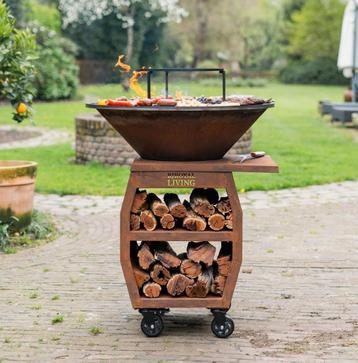 BBQ Plancha Compañero XXL Cortenstaal/ Zwart beschikbaar voor biedingen