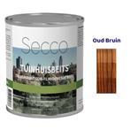 Secco Tuinhuisbeits Transparant | Diverse kleuren, Nieuw, Beits, Verzenden, Minder dan 5 liter