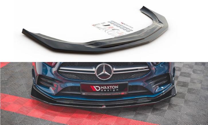 Voorspoiler V.3 Mercedes A35 AMG W177 Maxton Design glans, Auto-onderdelen, Carrosserie en Plaatwerk, Ophalen of Verzenden