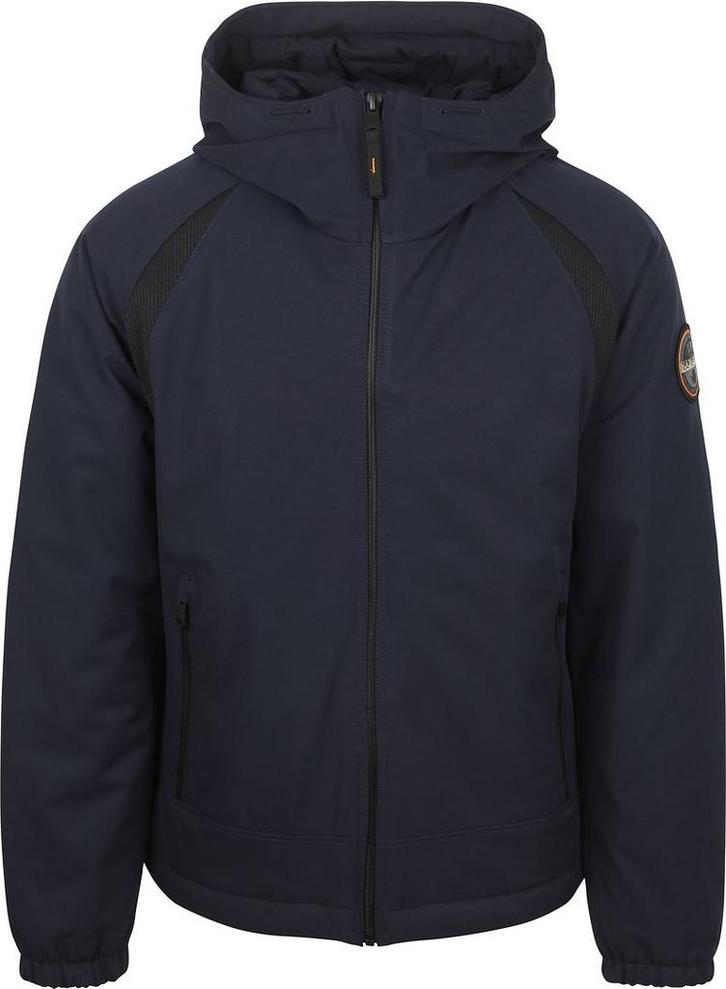Napapijri Jas Softshell Lorze Navy maat M Heren, Kleding | Heren, Jassen | Winter, Blauw, Nieuw, Maat 48/50 (M), Verzenden