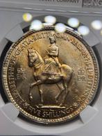 Verenigd Koninkrijk. Elizabeth II. 5 Shilling 1953 NGC MS64