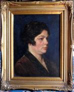 Cornelis Koppenol (1866-1946) - Potret van Anna Koppenol, Antiek en Kunst, Kunst | Schilderijen | Klassiek